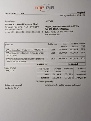 Mercedes-Benz Klasa B cena 23490 przebieg: 234150, rok produkcji 2010 z Jasień małe 352